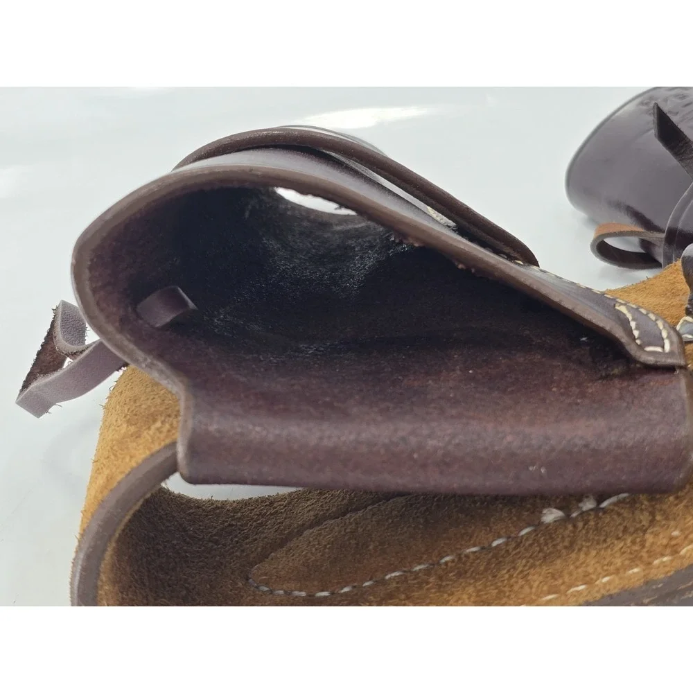 Triple K 789-15 Belt Cheyenne Western DOUBLE Holster - 5 1/2 & 4 5/8 - SEE PICS